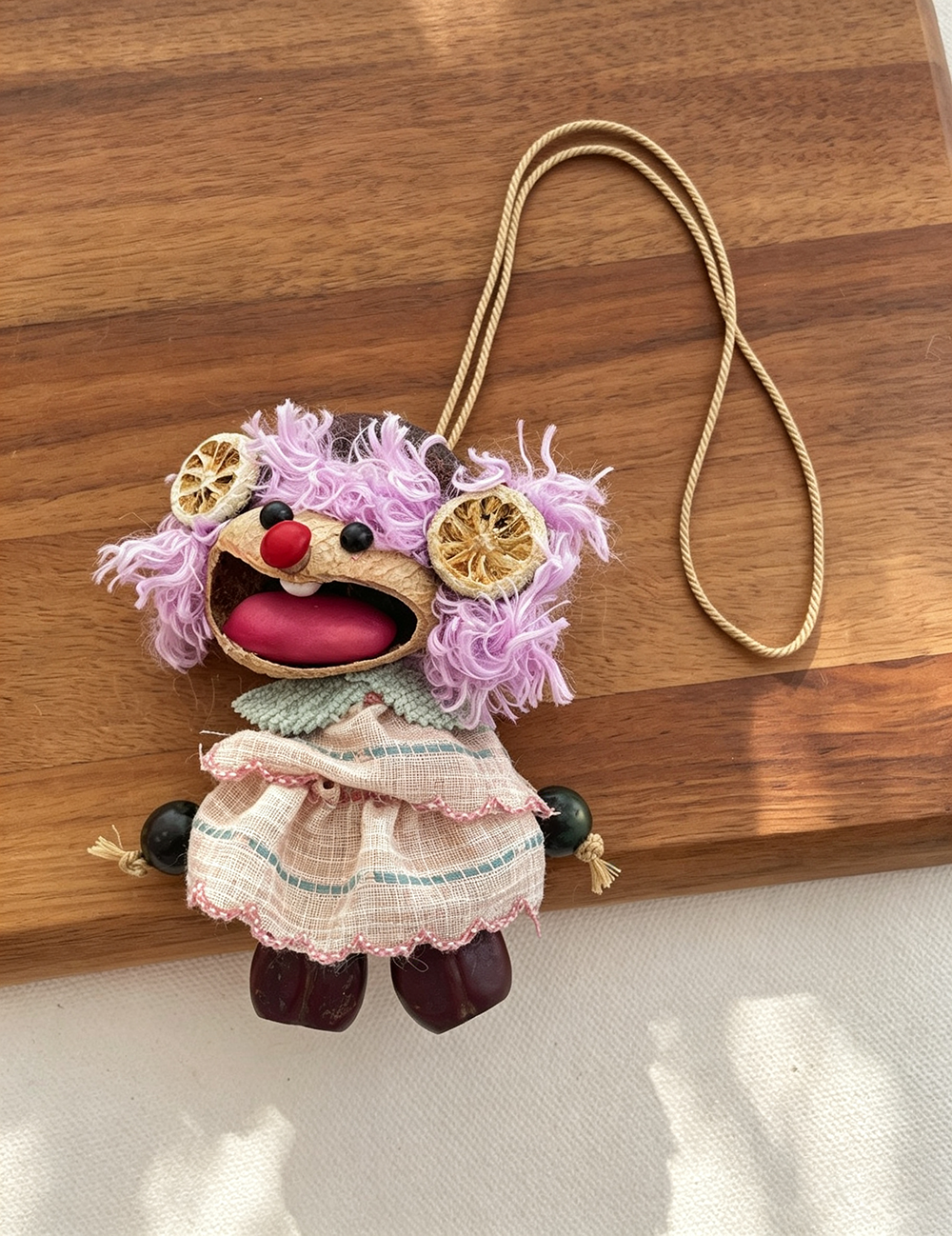 Cute Doll Pendant Keychain Bag Charm 6W10BBC428