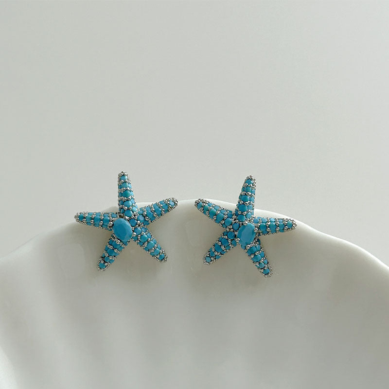 Starfish Stud Earrings - DippedShop Wholesale - #3907