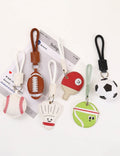 Creative PU Soccer Pendant Keychain Bag Charm 6W10BBC353