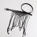 Bohemian Hand-Woven Mesh Macrame Tassel Belt 6W6JBT236