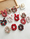 Polka Dot Plaid Hair Scrunchie - DippedShop Wholesale - #5939