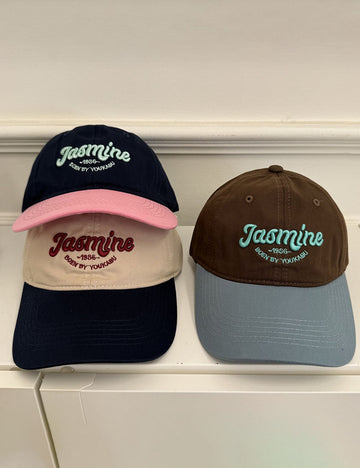 Letter Embroidery Baseball Cap - DippedShop Wholesale - #9907