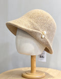 Pearl Trim Bucket Hat - DippedShop Wholesale - #1651