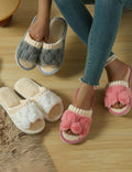 Thick Plush Indoor Slippers - DippedShop Wholesale - #5555