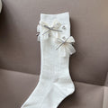 Sweet Bow Rhinestone Mid-Calf Socks 6W8FSO767