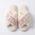 Rhinestone Bride Slippers - DippedShop Wholesale - #7619