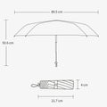 Folding Travel Compact Lightweight Sun& Rain Umbrella MK2MBFN6Z11UL07