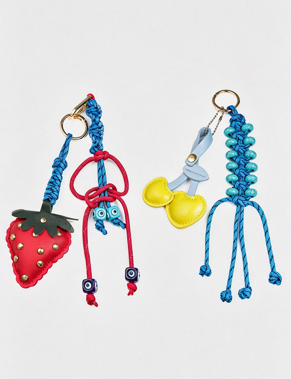 Strawberry Bead Bag Charm - DippedShop Wholesale - #2323