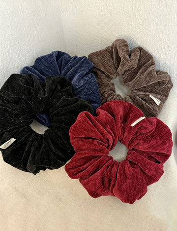 Simple Solid Color Elastic Hair Scrunchies 6W6HSR385