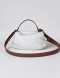 Cute Fluffy Faux Fur Dumpling Crossbody Bag 6W10BBG2389