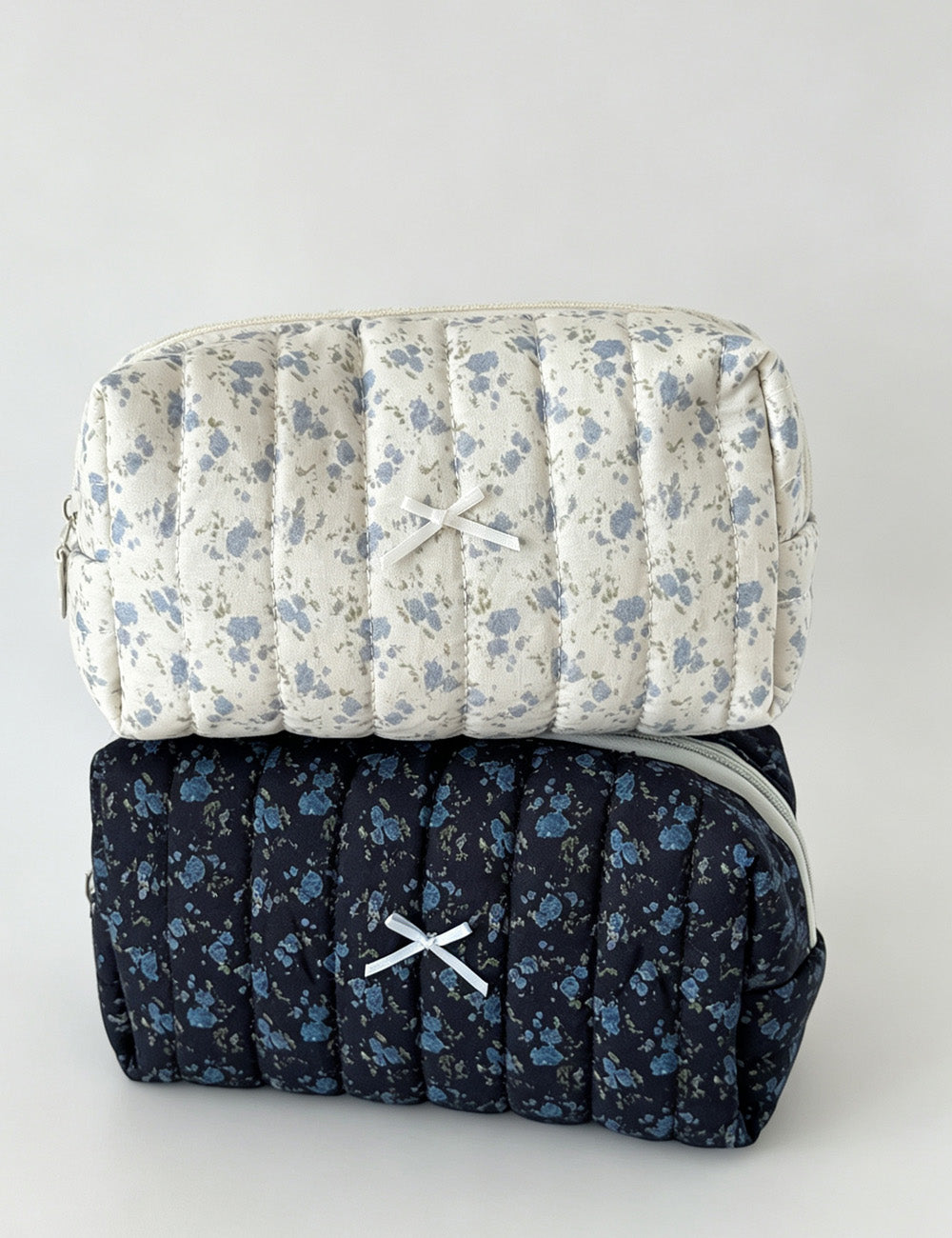 Floral Quilted Makeup Bag - DippedShop Wholesale - #1139