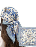 Vintage Cashew Print Square Silk Scarf 6W6NSI179