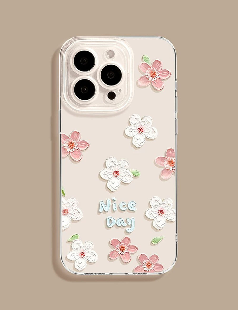 Silicone Floral iPhone Case - DippedShop Wholesale - #6435
