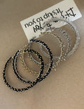 Elegant Solid Color Crystal Open Cuff Bracelet 6W6JBR579