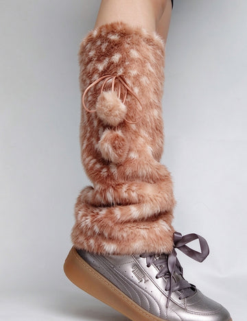 Plush Long Socks - DippedShop Wholesale - #2867