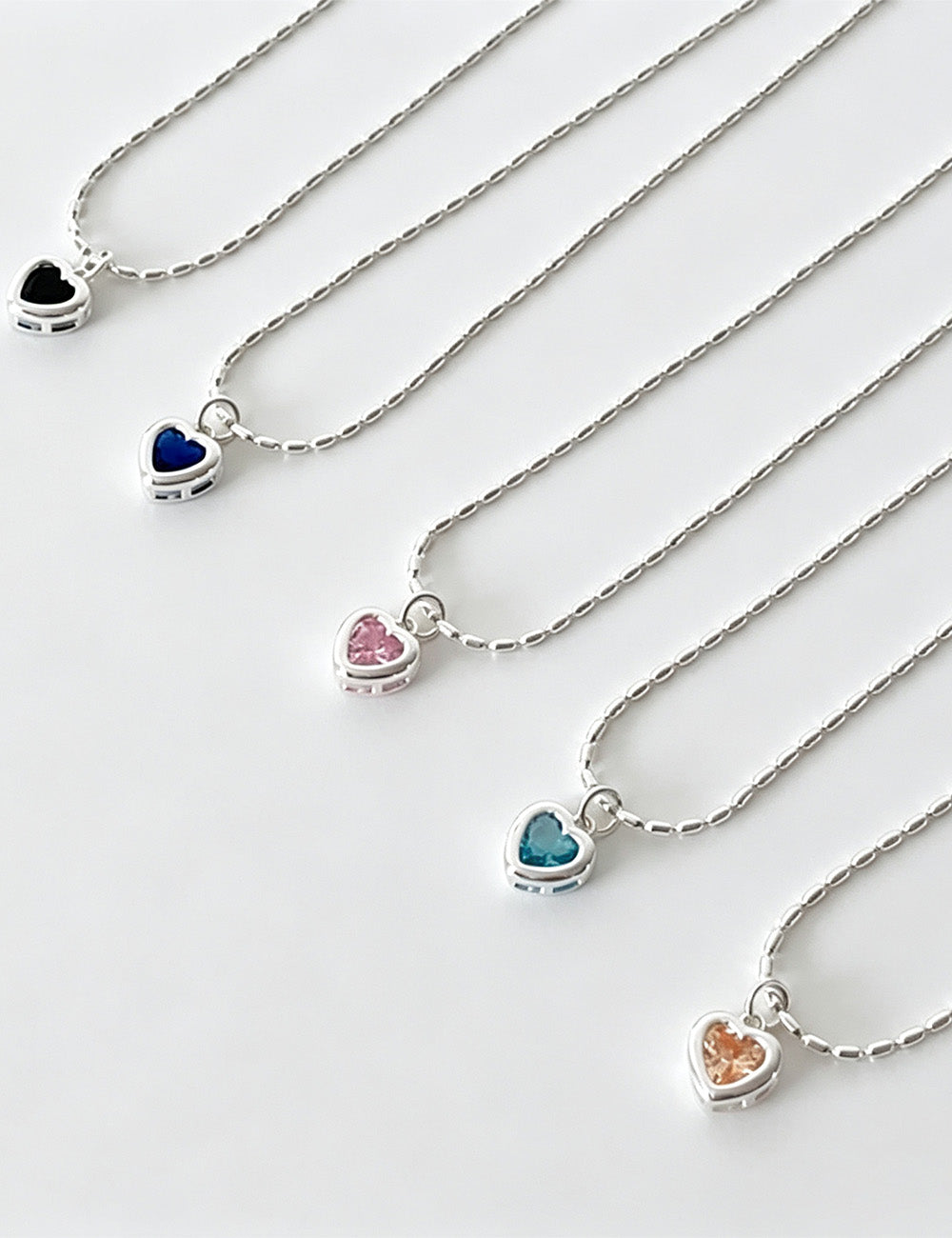 Heart Pendant Choker Necklace - DippedShop Wholesale - #3075