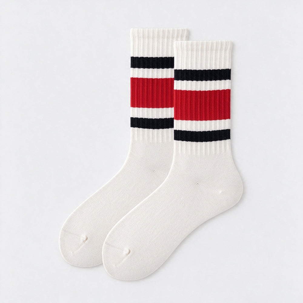 Striped Non-Slip Socks - DippedShop Wholesale - #0451