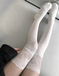 Lace Knee Stockings - DippedShop Wholesale - #7747
