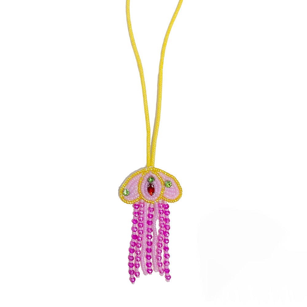 Jellyfish Pendant Keychain - DippedShop Wholesale - #3427