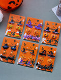 Creative Halloween Pumpkin Pendant Drop Earrings 6W6JER543