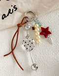 Chic Star Handmade Beaded Pendant Keychain Bag Charm 6W10BBC334