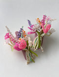 Beaded Flower Hair Clip - DippedShop Wholesale - #5811
