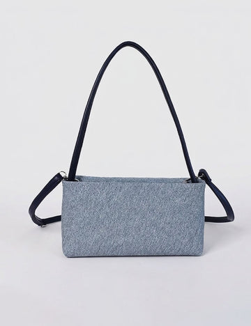 Simple Solid Color PU Underarm Bag 6W10BBG1369