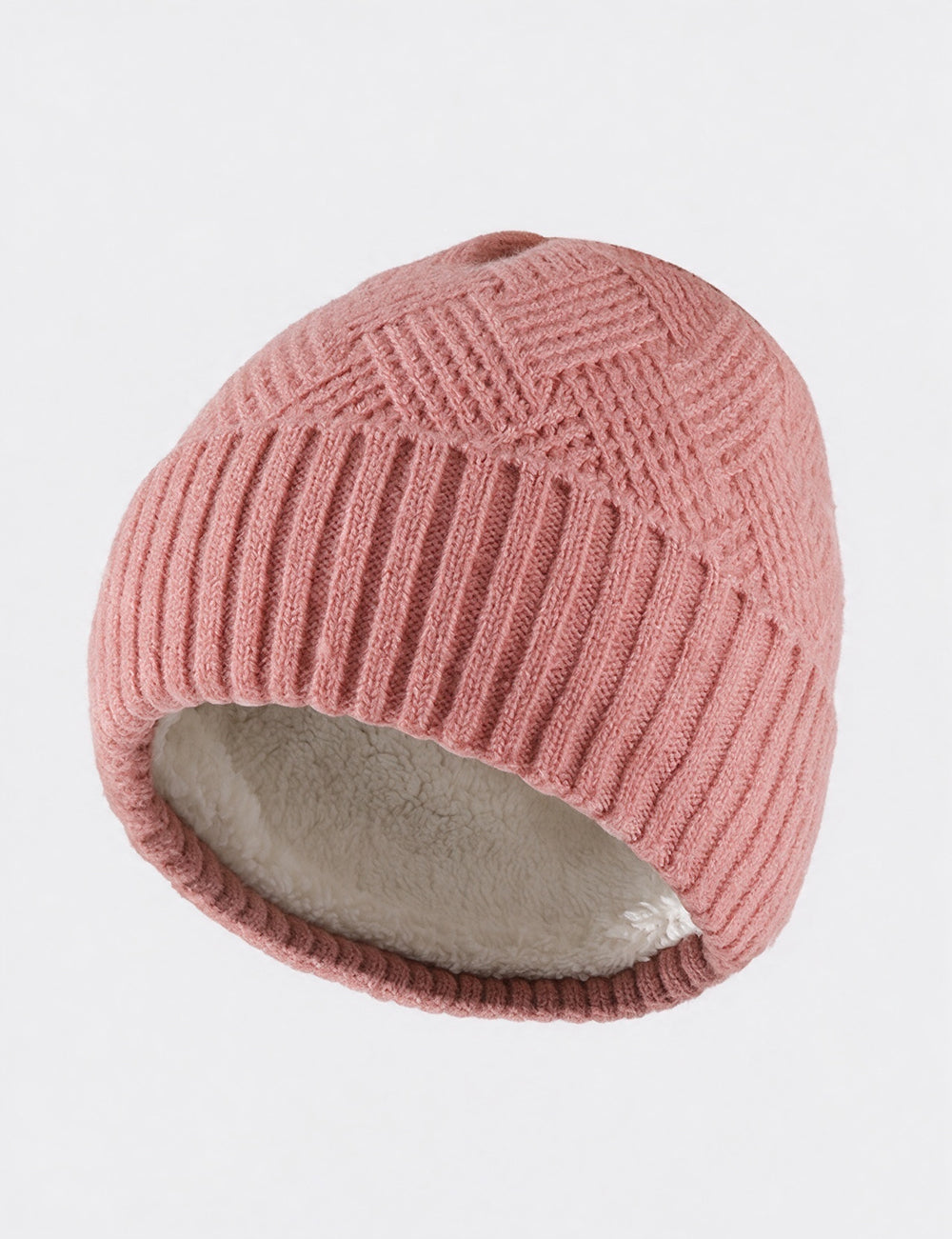 Diamond Jacquard Knit Beanie - DippedShop Wholesale - #0979