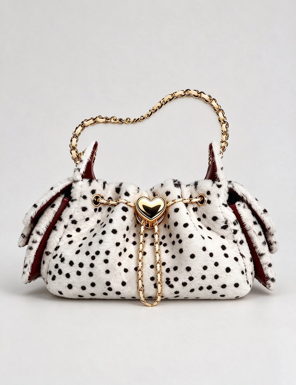 Elegant Soft Plush Leopard Print Shoudler Bag 6W10BBG2364