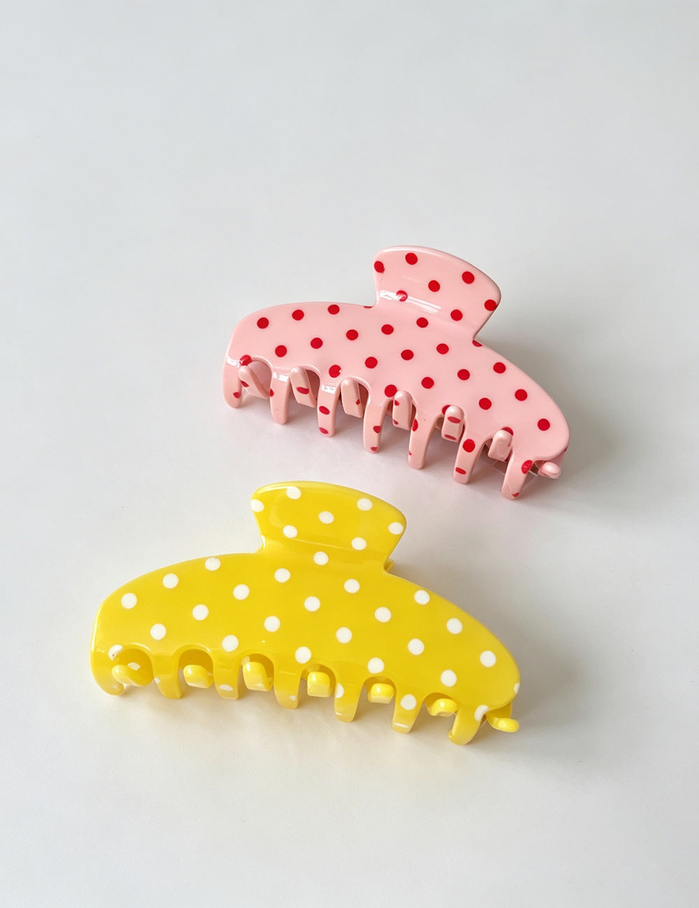 Minimalist Polka Dots Non-Slip Hair Claw MK2PPIM6W6HCP1264