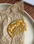 Simple Solid Color Square Acetate Hair Combs MK2PPM6CT5CB47