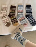 Fair Isle Socks - DippedShop Wholesale - #7587