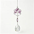 Purple Stone Tree of Life Crystal Sun Catcher 6H7HLS169