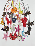 Stylish Rhinestones Beads Crab Pendant Keychain 6W10BBC794