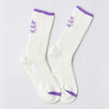 Color Block Jacquard Rib Socks - DippedShop Wholesale - #2323