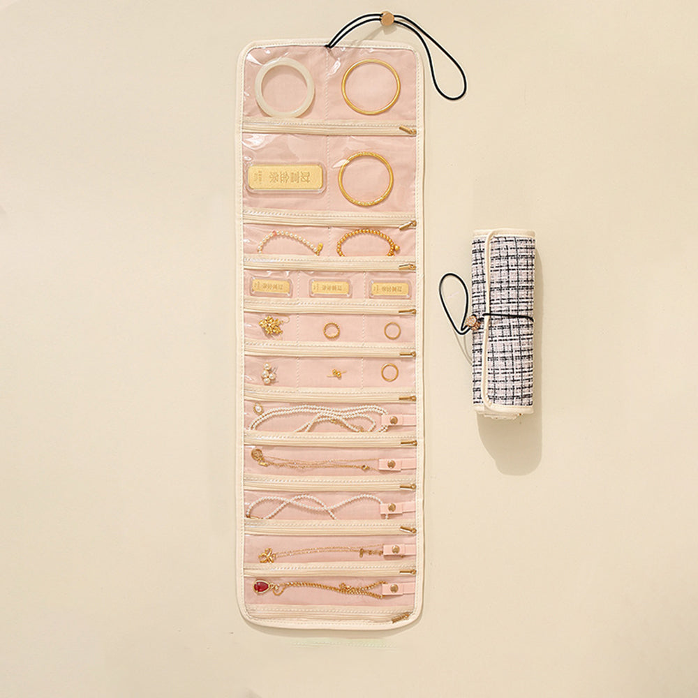 Jewelry Roll Organizer Bag - DippedShop Wholesale - #5523