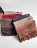 Striped Tassel Shawl Scarf - DippedShop Wholesale - #7123