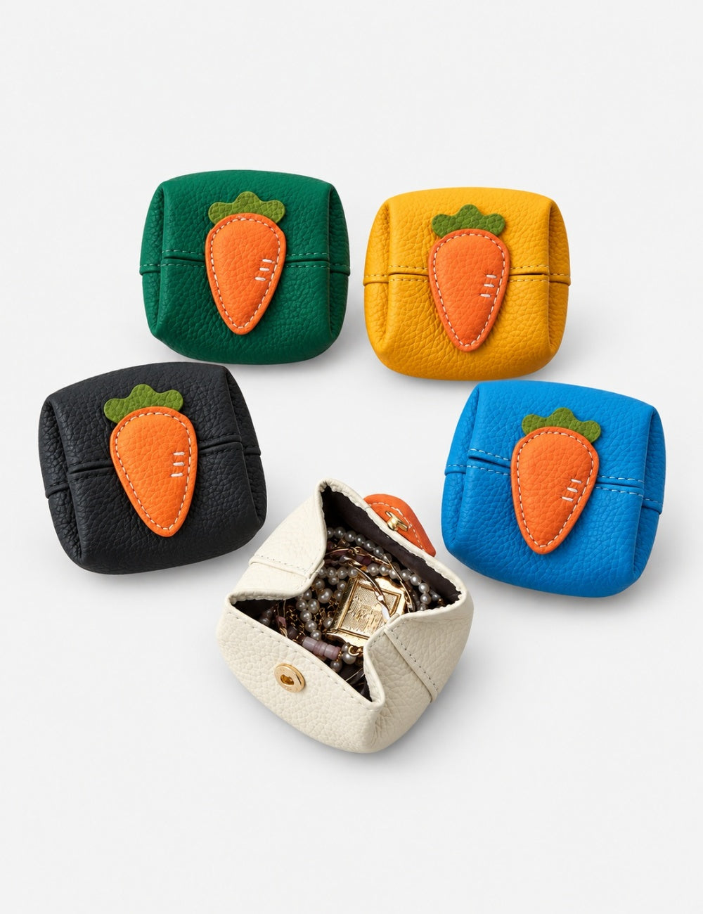 Funny Fruit Color Block Mini Coin Purse 6W13HSJ106
