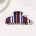 Striped Hair Claw - DippedShop Wholesale - #9107