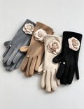 3D Flower Thermal Gloves - DippedShop Wholesale - #1699
