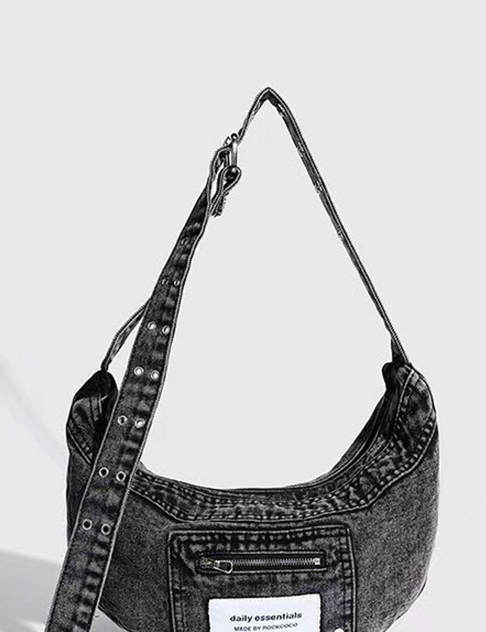 Crescent Shoulder Crossbody Bag - DippedShop Wholesale - #9923