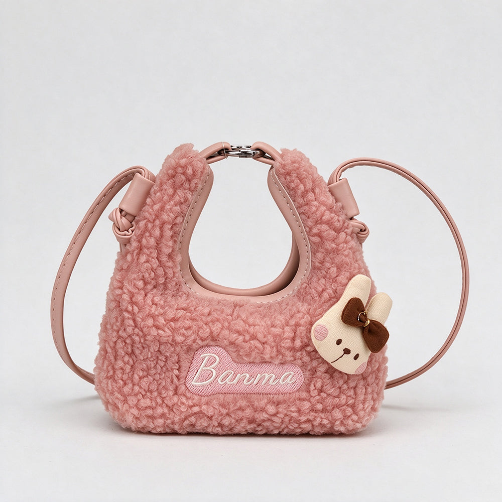 Mini Plush Doll Shoulder Bag - DippedShop Wholesale - #8435