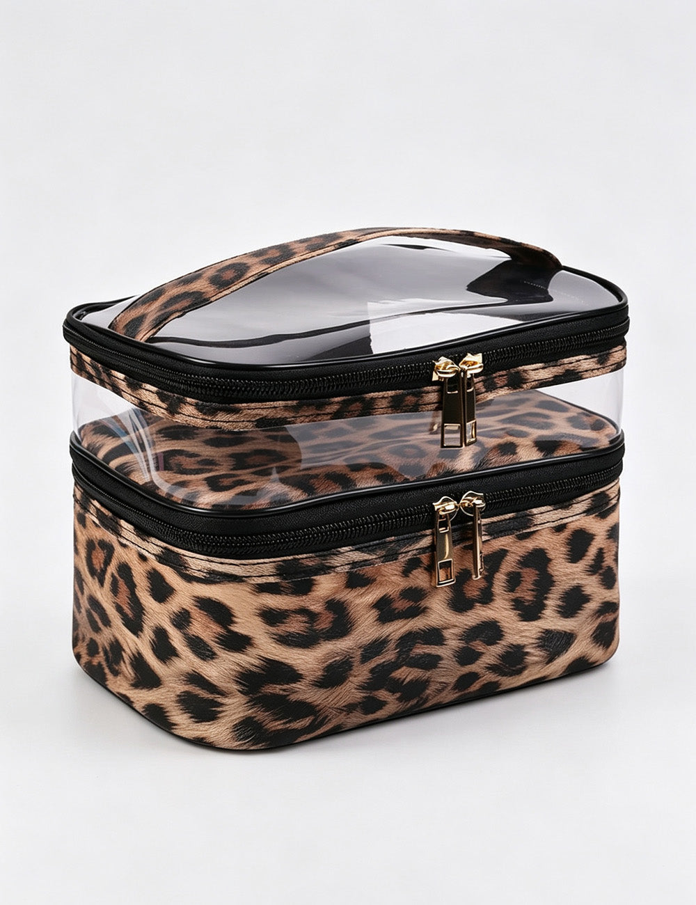 Waterproof Leopard Print Makeup Bag - DippedShop Wholesale - #3203