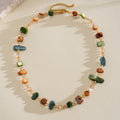 Crystal Bead Choker Necklace - DippedShop Wholesale - #8355