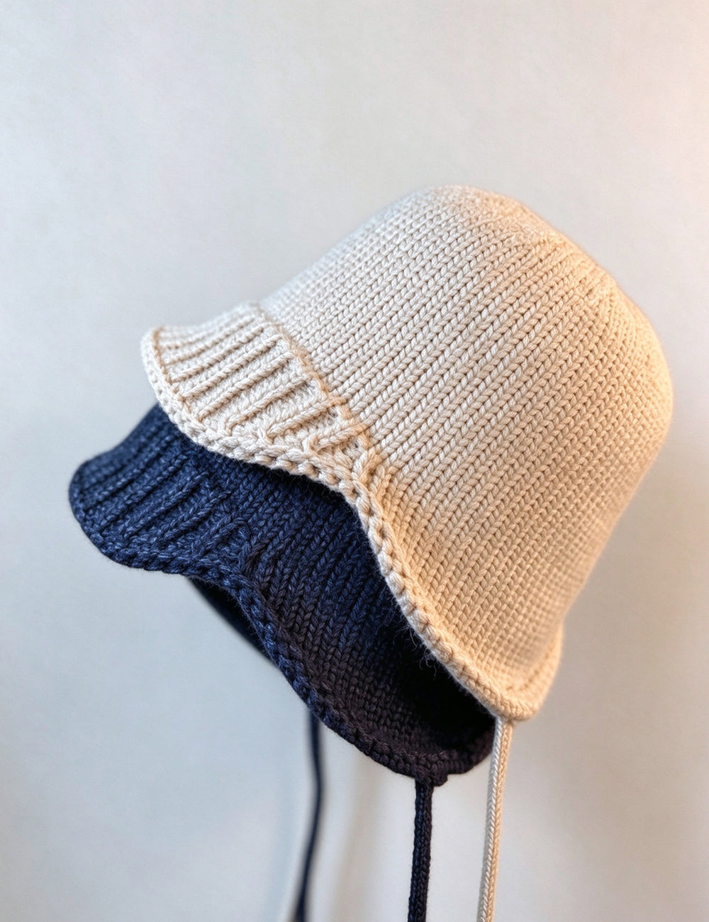 Knit Earflap Bucket Hat - DippedShop Wholesale - #0659