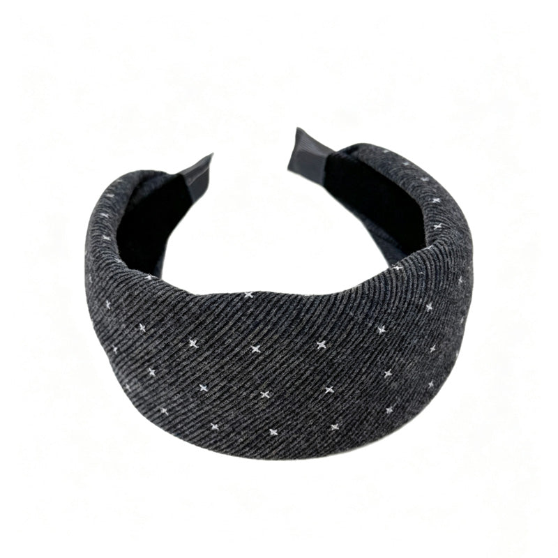 Cute Star Print Non-Slip Fabric Wide Headband 6W6HBD316