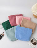 Solid Color Corduroy Large Capacity - DippedShop Wholesale - #0451