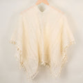 Boho Ccrochet Hollow Out Tassel Shawl Wrap 6W6NSC50