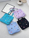 Cute Funny Animal Embroidery Lightweight Shoulder Bag 6W10BBG2501