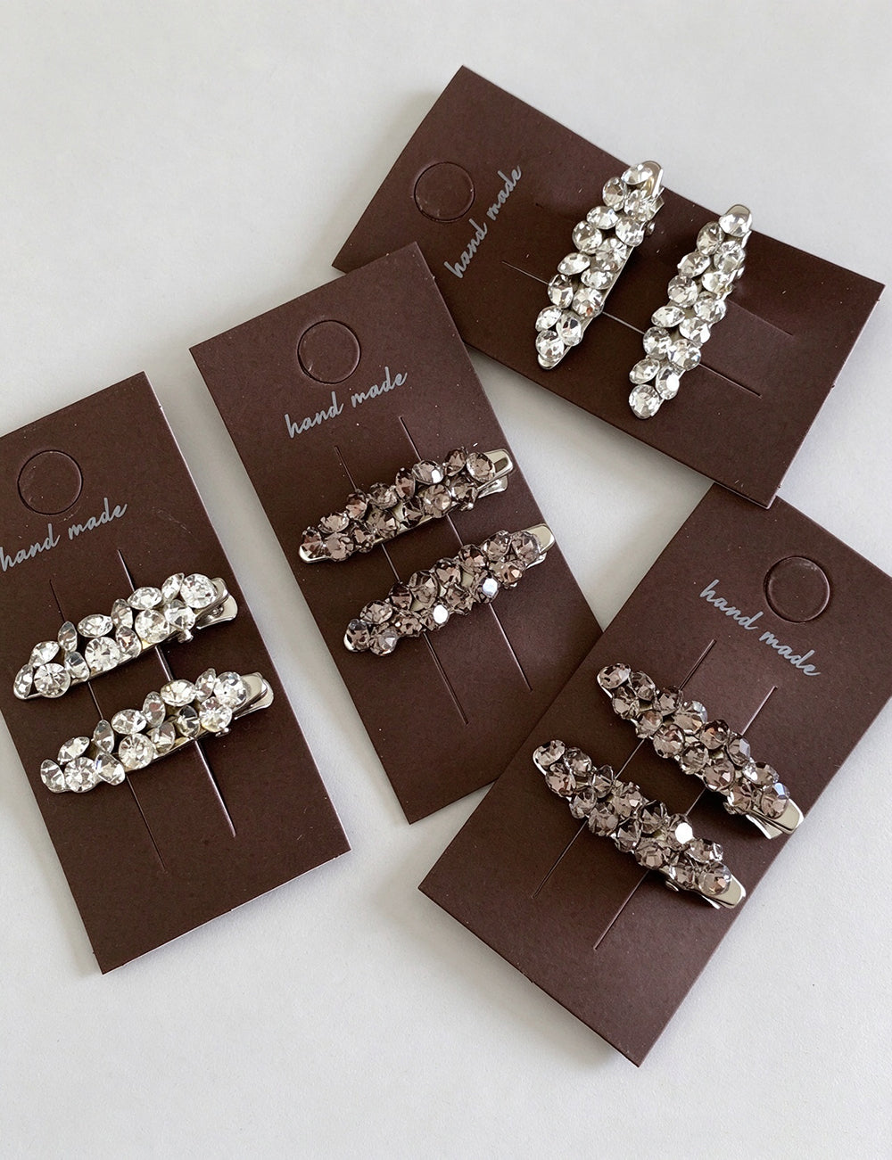 Rhinestone Hair Clips - DippedShop Wholesale - #6739